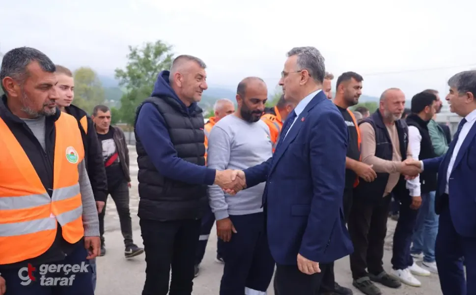 İlkadım Belediyesinde Bayramlaşma Mesaisi Erken Başladı!