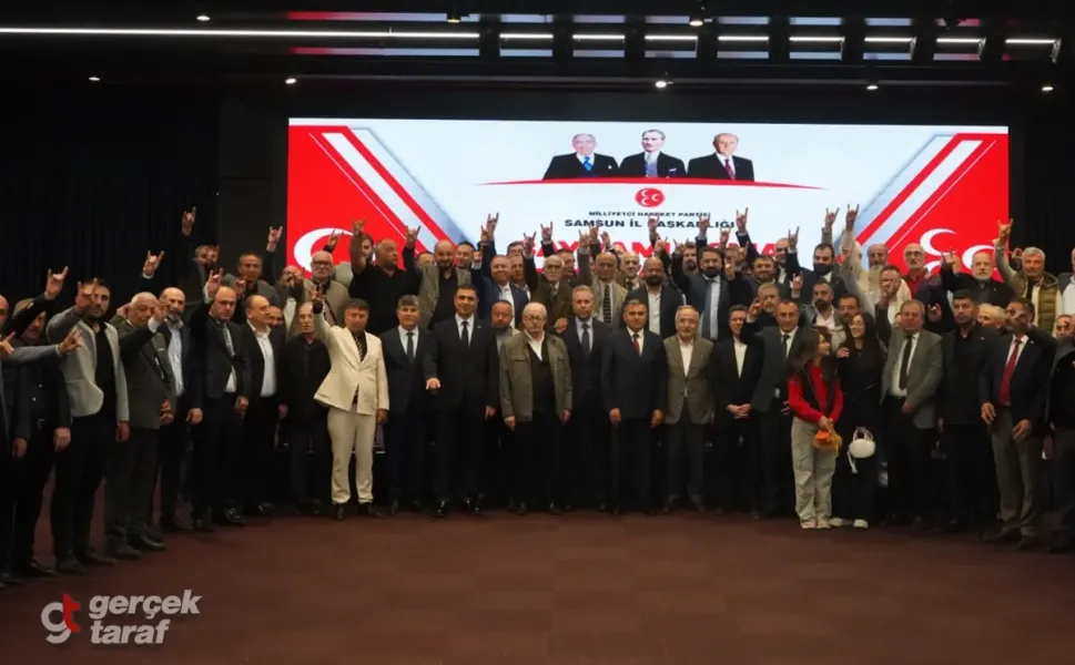 MHP Samsun Teşkilatı Bayramlaşma Programında Bir Araya Geldi