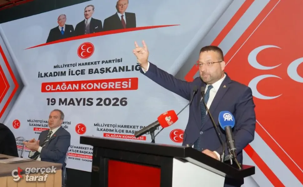 MHP Samsun’da kurultay başladı, Yavuz Anuk tekrar İlkadım İlçe Başkanı seçildi