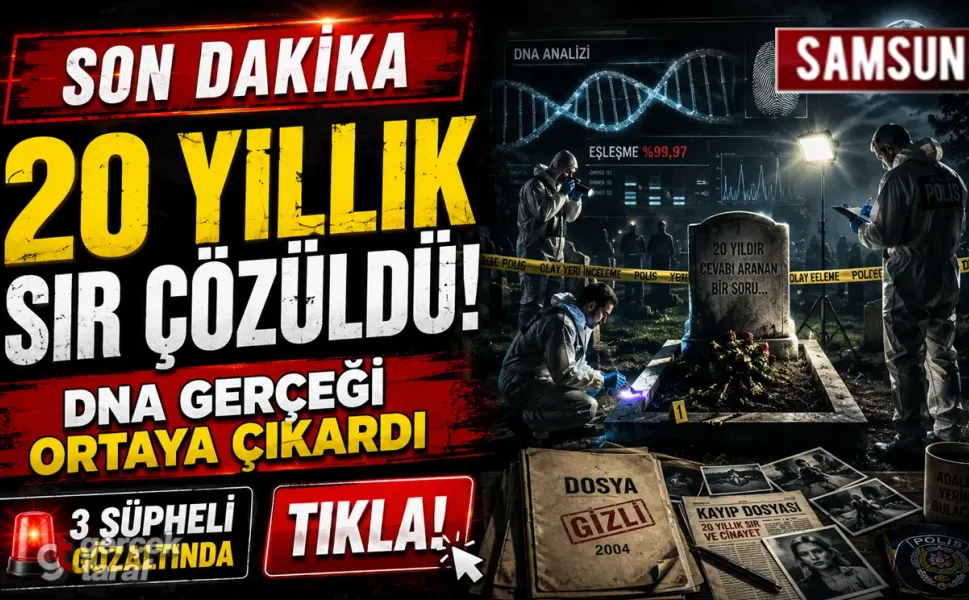 20 Yıllık sır perdesi aralandı, Samsun'da kimsesizler mezarlığındaki cesetin kimliği şoke etti