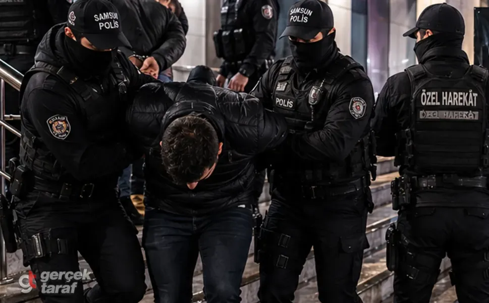 Samsun'da Şafak Vakti KOM Baskını: 4 Şüpheli Yakalandı, Soruşturma Derinleşiyor!