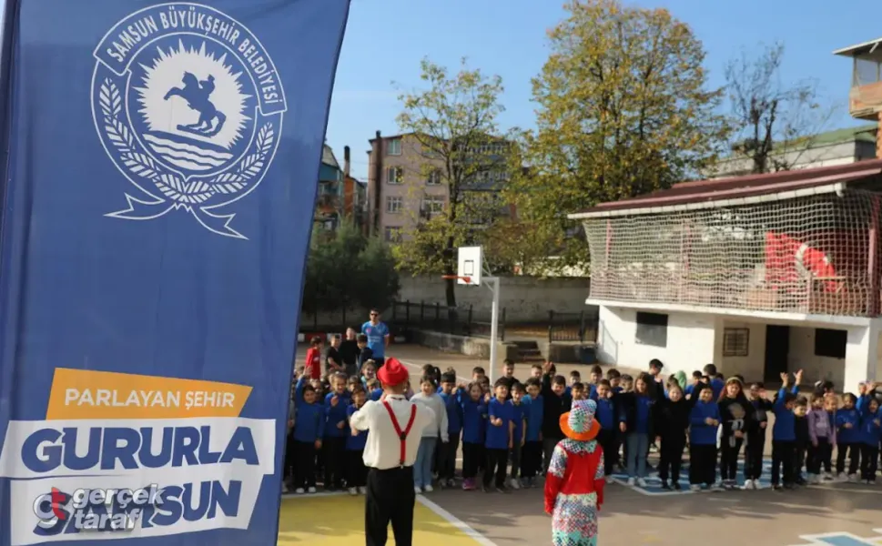 Samsun'da Okul Bahçeleri Şenlendi: 92 Bin Çocuk Geleneksel Oyunlarla Buluştu