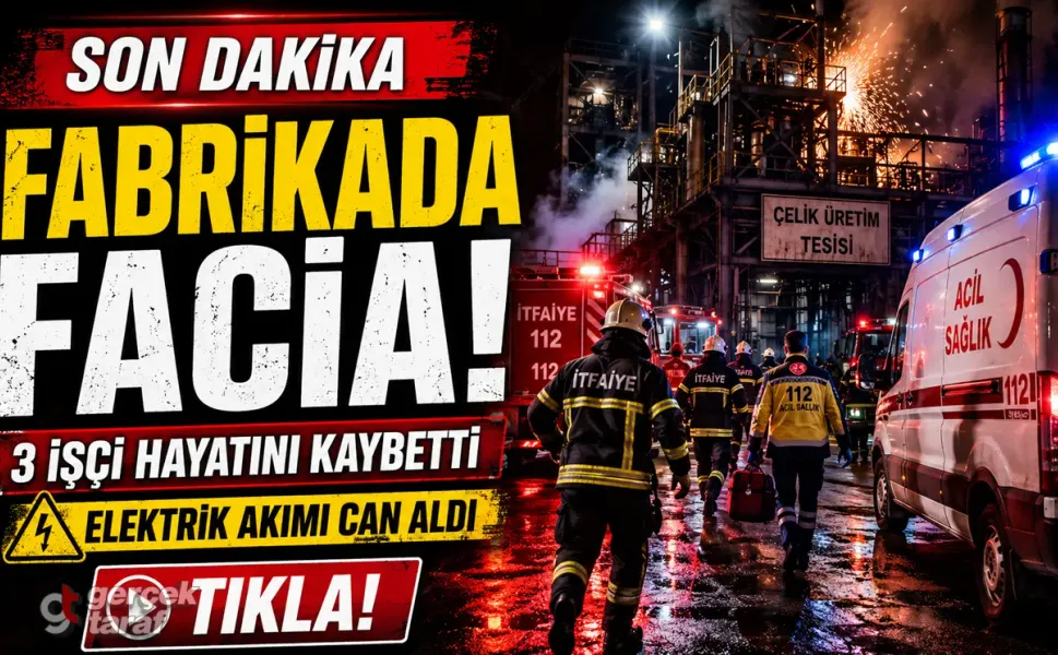 Samsun Yeşilyurt Demir Çelik Fabrikası'nda 3 İşçi Öldü