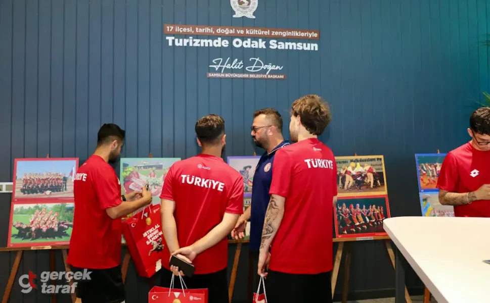 Milli Ampute Futbol Takımı Dünya Kupası Kampında Samsun'u Keşfetti