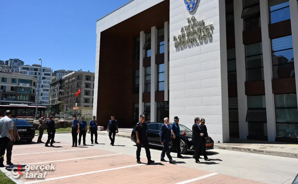 Samsun Valisi Tavlı Atakum'da Güvenlik Tedbirlerini İnceledi!
