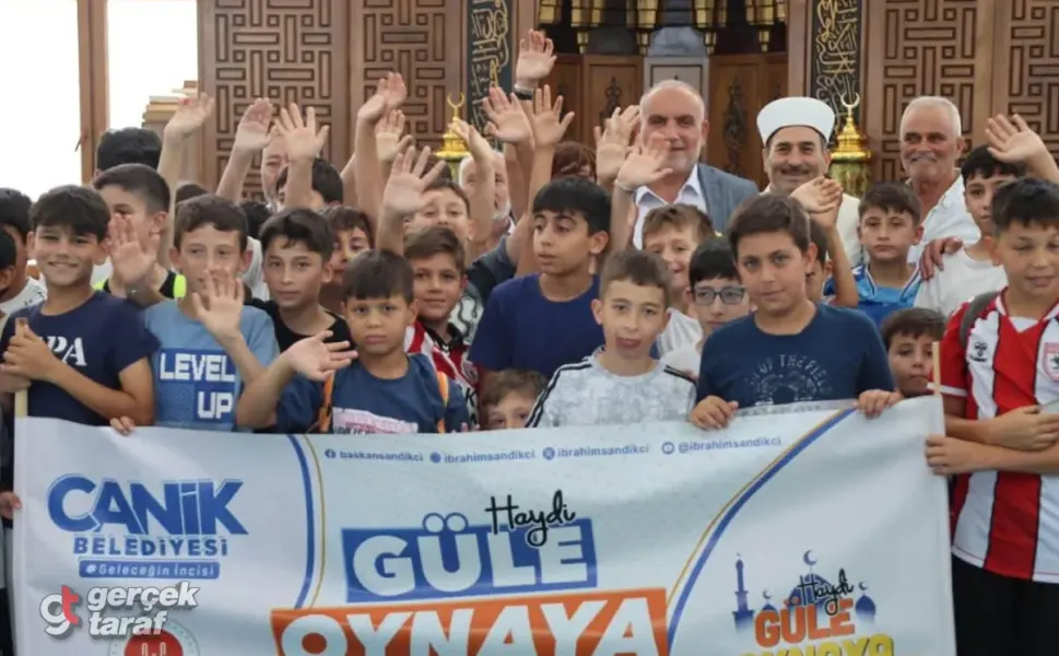 Canik'te "Haydi Güle Oynaya Camiye Gel" Projesine Yoğun İlgi