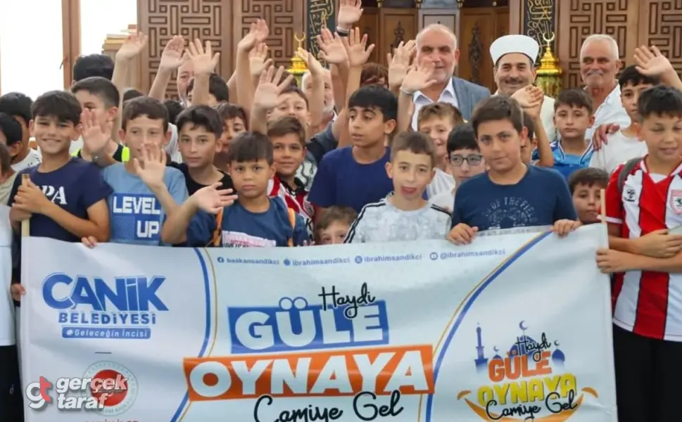 Canik’te “Haydi Güle Oynaya Camiye Gel” Projesi 5. Yılında