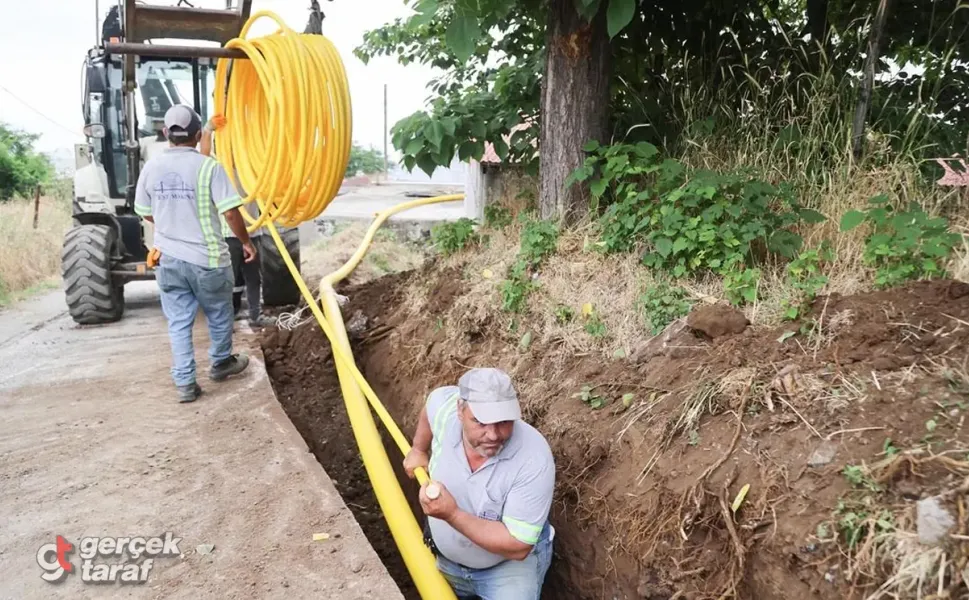 Canik Belediyesi Düvecik Mahallesi'nde Doğal Gaz Altyapı Çalışmalarını Sürdürüyor