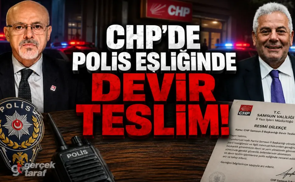CHP Samsun’da Devir Teslim Krizi Büyüyor: Yeni Başkan Mehmet Pank Valiliğe Başvurdu, Polis Eşliğinde Giriş Yapılacak!