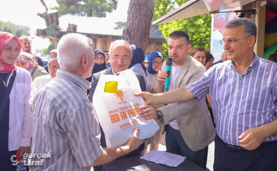 AK Parti İlkadım'dan Teşkilat Mensuplarına Cumhurbaşkanı İmzalı Teşekkür Belgesi