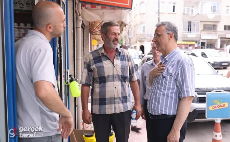 İhsan Kurnaz Saitbey'de Esnafın Nabzını Tuttu