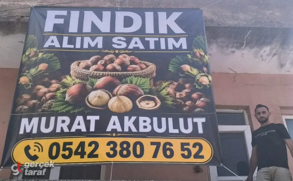 Canik'te Murat Akbulut Fındık Alım ve Satımlarına Başladı!