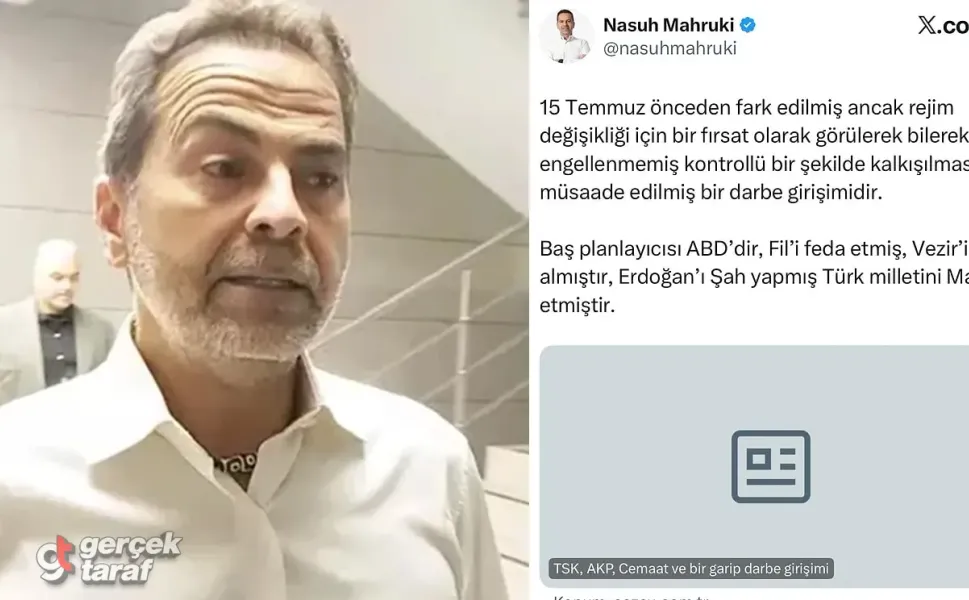 Nasuh Mahruki 15 Temmuz paylaşımı Sonrası Gözaltına Alındı!
