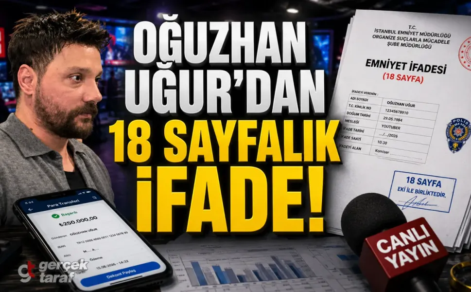 Murat Ağırel Ulaştı! İşte Oğuzhan Uğur’un Olay Yaratan 18 Sayfalık Deprem ve MASAK İfadesi!