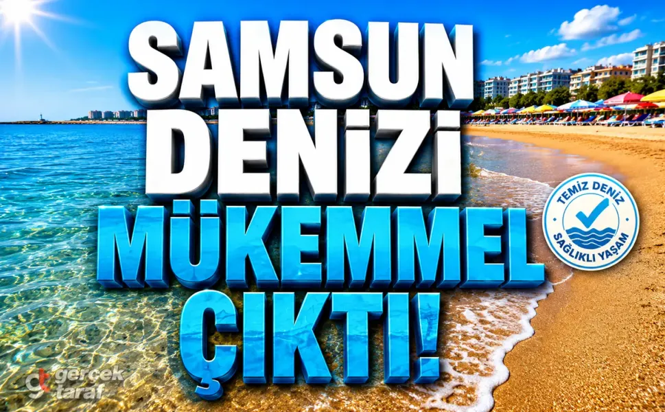 Samsun’un Deniz Suyu Raporu Açıklandı: Atakum ve Sahiller Tertemiz!