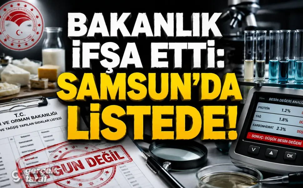 Gıdada Hile Yapanlar Açıklandı! Samsun'da Listeye Girdi