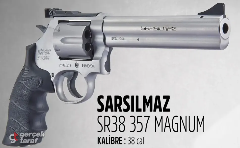 Revolver Sarsılmaz SR 38 Silah Özellikleri ve Fiyatı Nedir?