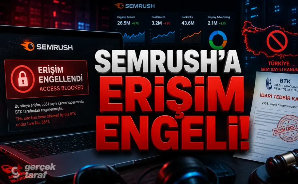 Yasa Dışı Bahis Gerekçesiyle Semrush.com'a Erişim Engellendi!