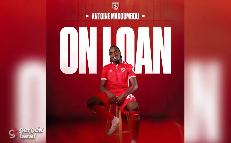 Samsunspor’da Antoine Makoumbou Sampdoria’ya Kiralandı