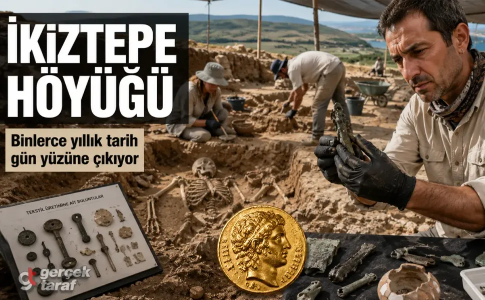 Samsun Bafra İkiztepe Höyüğü’nde binlerce yıllık tarih