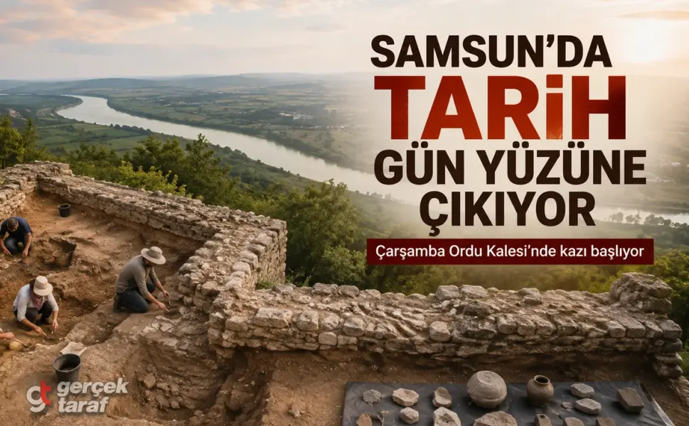 Samsun Çarşamba Ordu Kalesi Nerede, Tarihi ve Kazısı