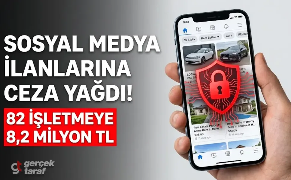 82 emlakçı ve galeriye 8,2 milyon TL ceza!
