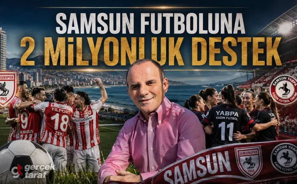 Galip Öztürk’ten Samsun futboluna çifte destek