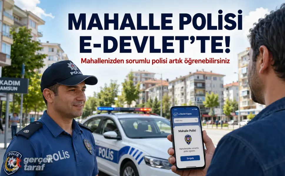 Samsun'da Yeni Dönem, Mahalle Polisi e-Devlet'e Geldi