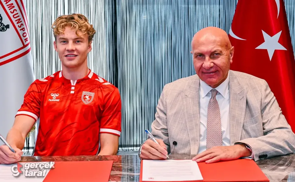 Samsunspor’dan Oskar Ohlenschlager’e 5 Yıllık Sözleşme