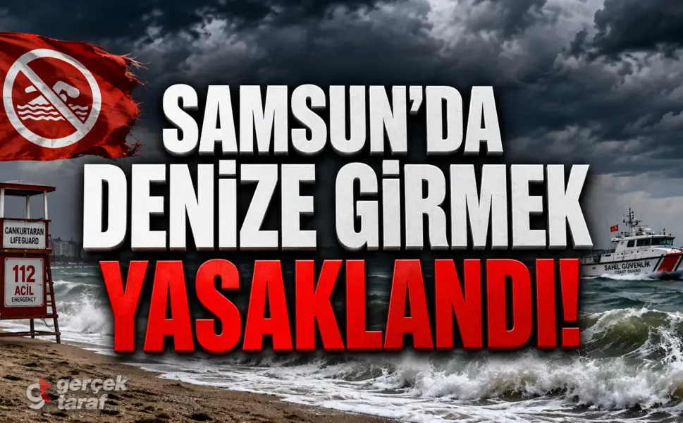 Samsun Genelinde Denize Girilmesi Yasaklandı!