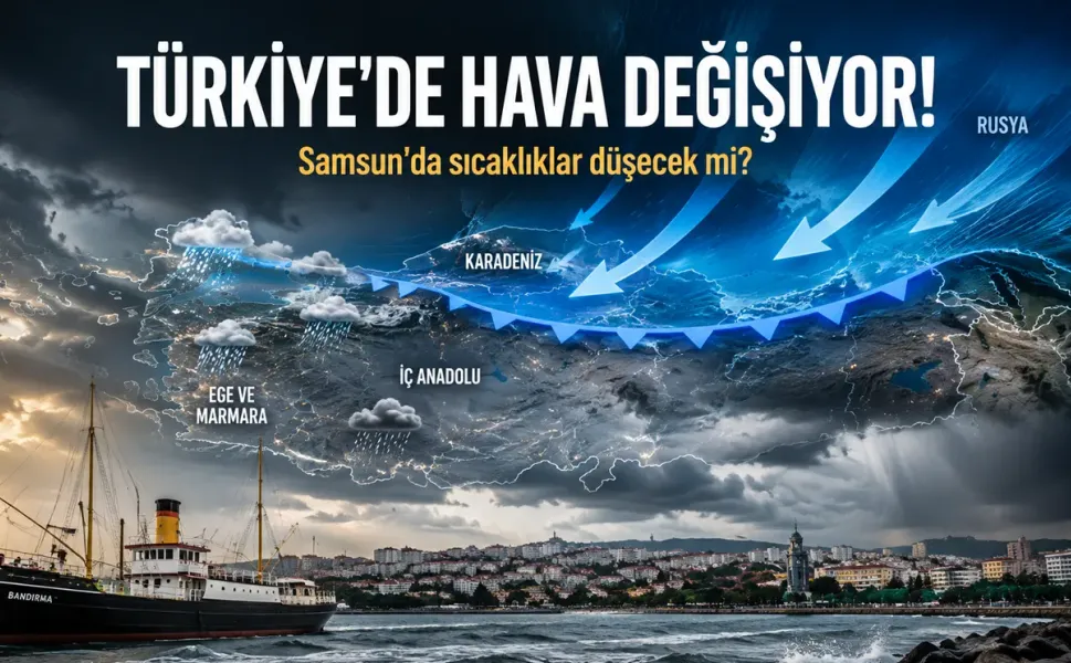 Rusya'dan Serin Hava Geliyor, Samsun'da Hava Nasıl Olacak?
