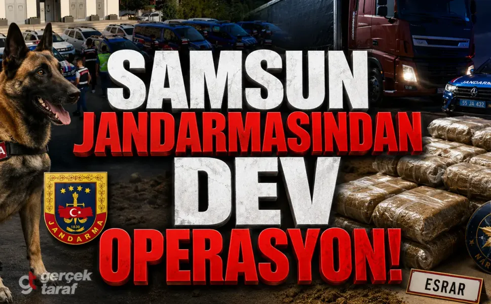 Samsun'da Yabancı Uyruklu Şahsın TIR'ından 132 Kilo Esrar Çıktı