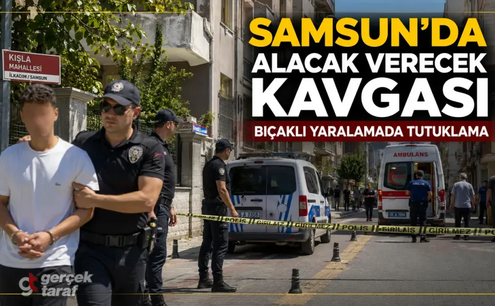 Samsun’da Alacak Verecek Kavgasında Bıçaklı Yaralama