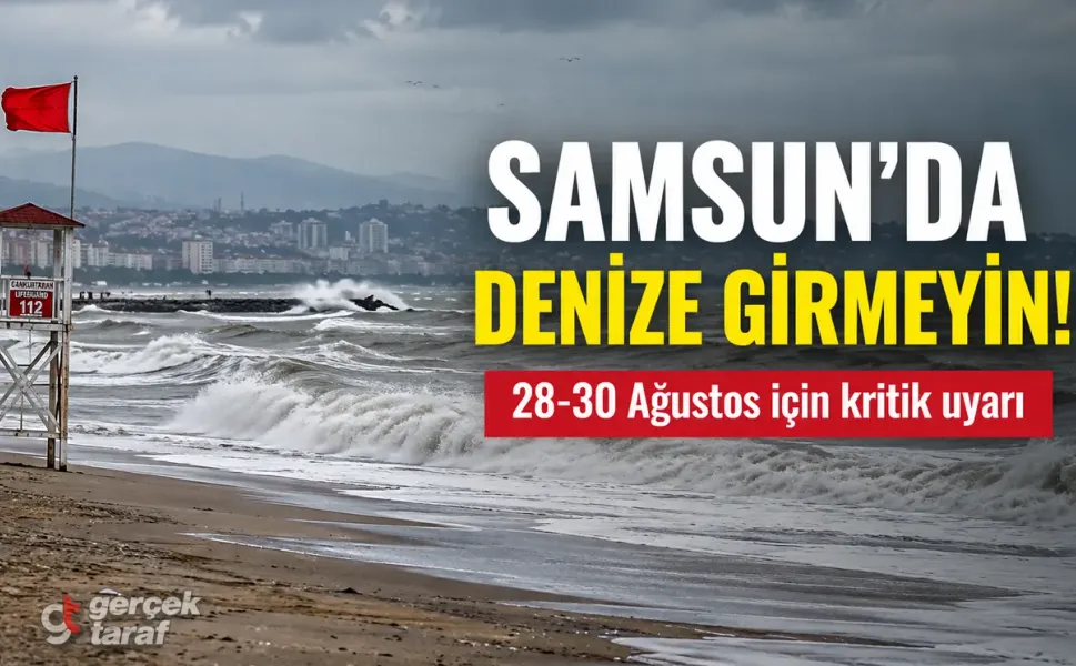 Samsun’da Denize Girecekler Dikkat: 3 Gün Yasak