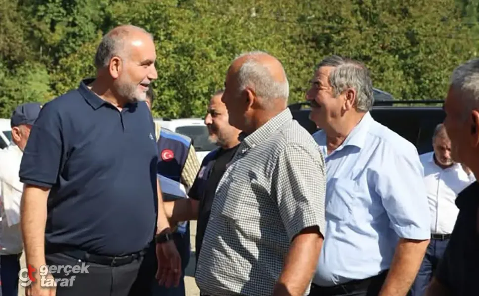 Samsun Canik Belediye Başkanı'ndan Mahalle Ziyareti