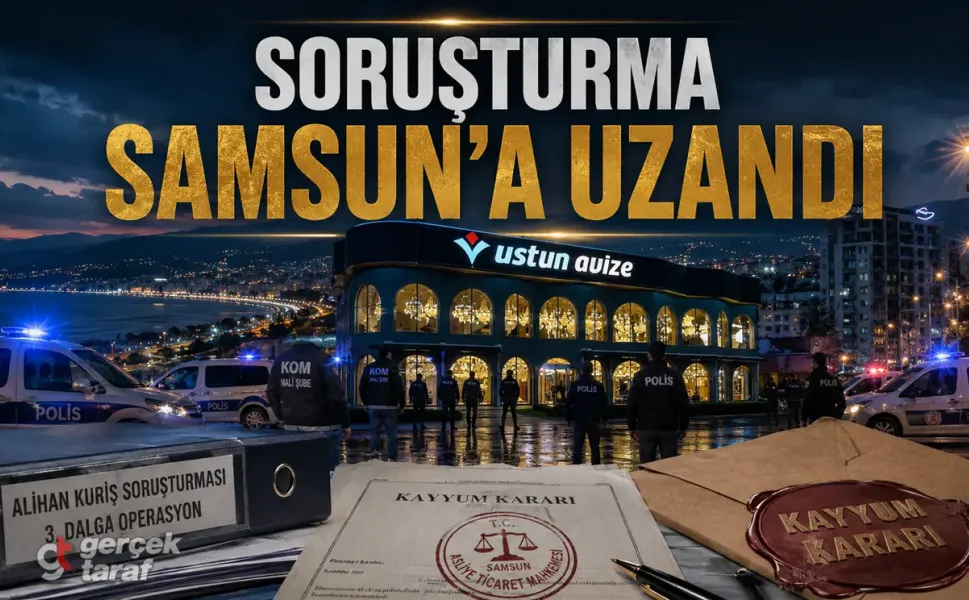 Alihan Kuriş soruşturması Samsun’a uzandı, Üstün Avize'ye kayyum