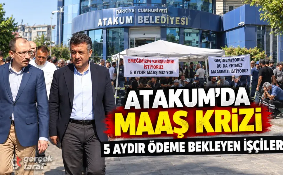 Atakum’da Maaş Krizi'nde Halit Doğan ve Mehmet Muş Devreye Girdi