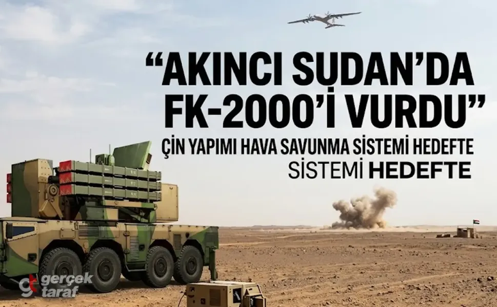 AKINCI Sudan’da Çin yapımı FK-2000’i vurdu