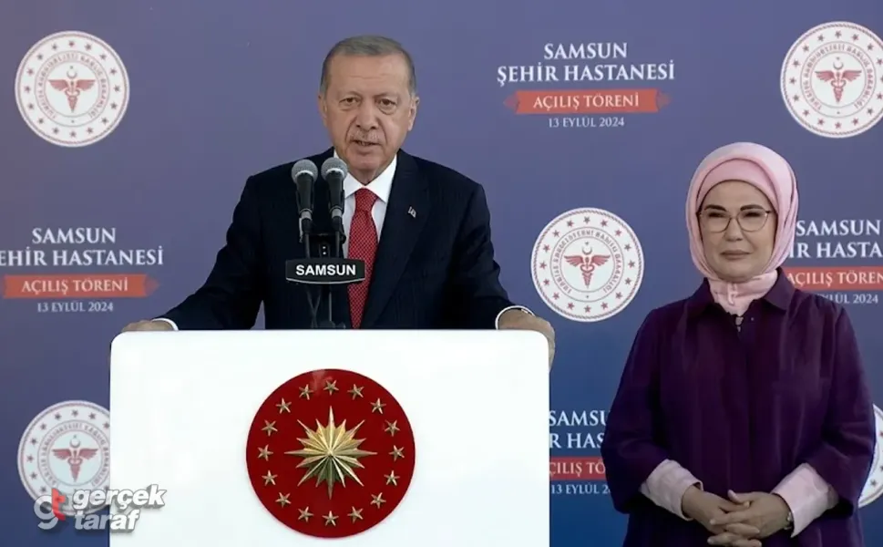 Cumhurbaşkanı Erdoğan Samsun’da Şehir Hastanesini Açtı