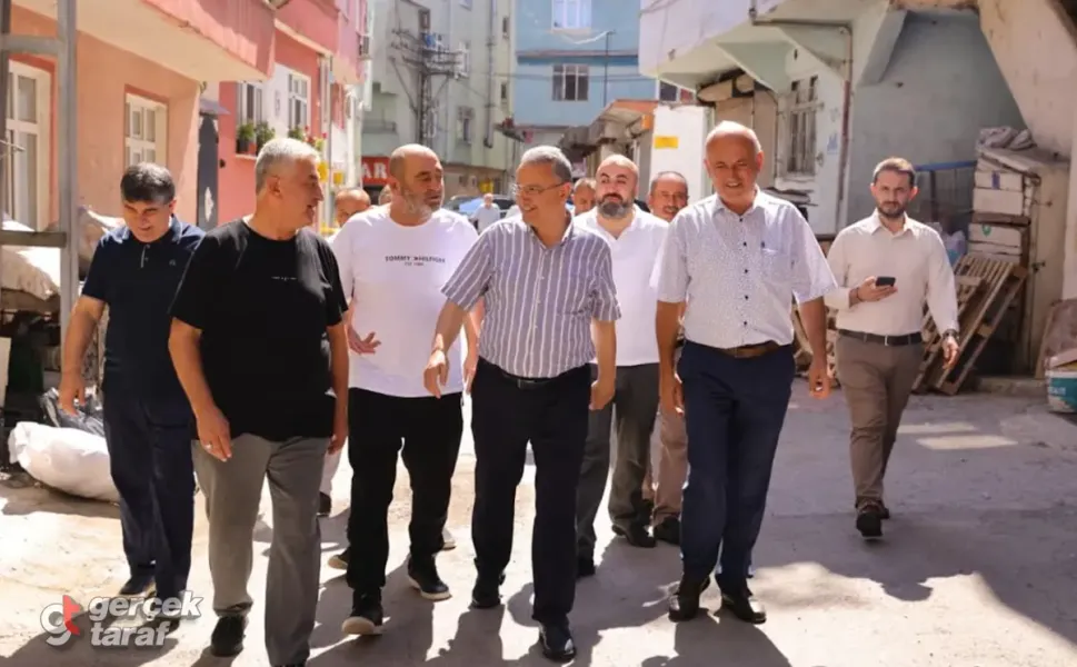 Başkan İhsan Kurnaz Hastanebaşı'nda Saha Çalışmalarını Sürdürüyor