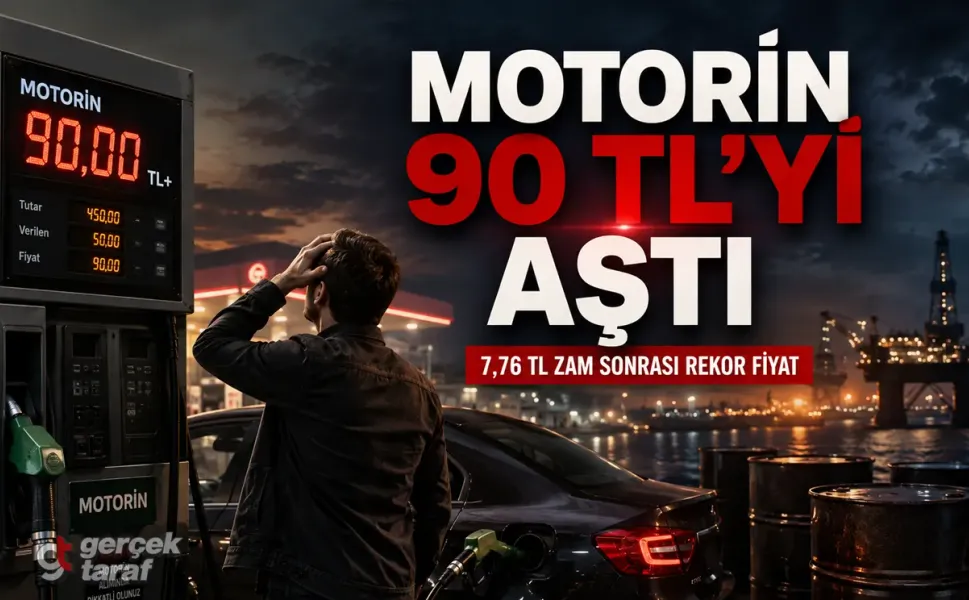 Motorinde Rekor Fiyat, Litresi 90 TL’yi Geçti