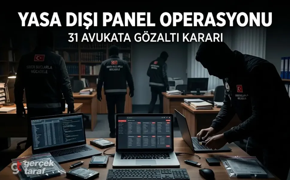 Panel operasyonu, 31 avukata gözaltı, 39 büroda arama