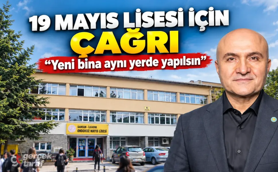 Erhan Usta: Samsun 19 Mayıs Lisesi yıkım kararı var, yapım yok