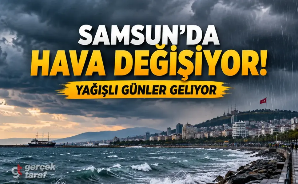 Samsun’da Hava Değişiyor: Yağışlı Günler Geliyor