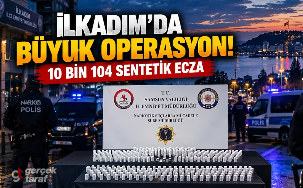 Samsun İlkadım'da Narko Operasyonu, 4 Gözaltı