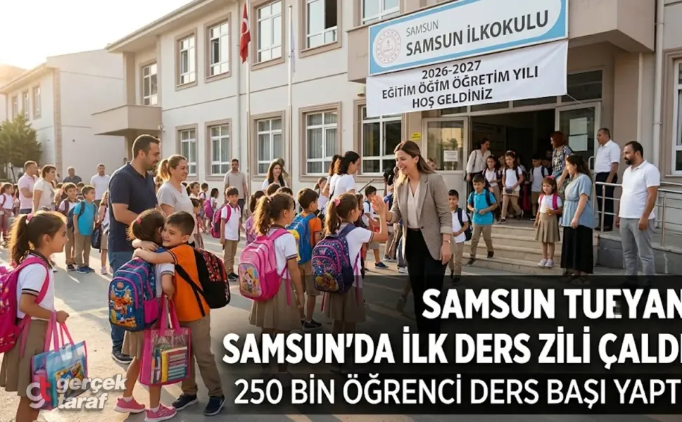 Samsun'da 250 bin öğrenci ders başı yaptı