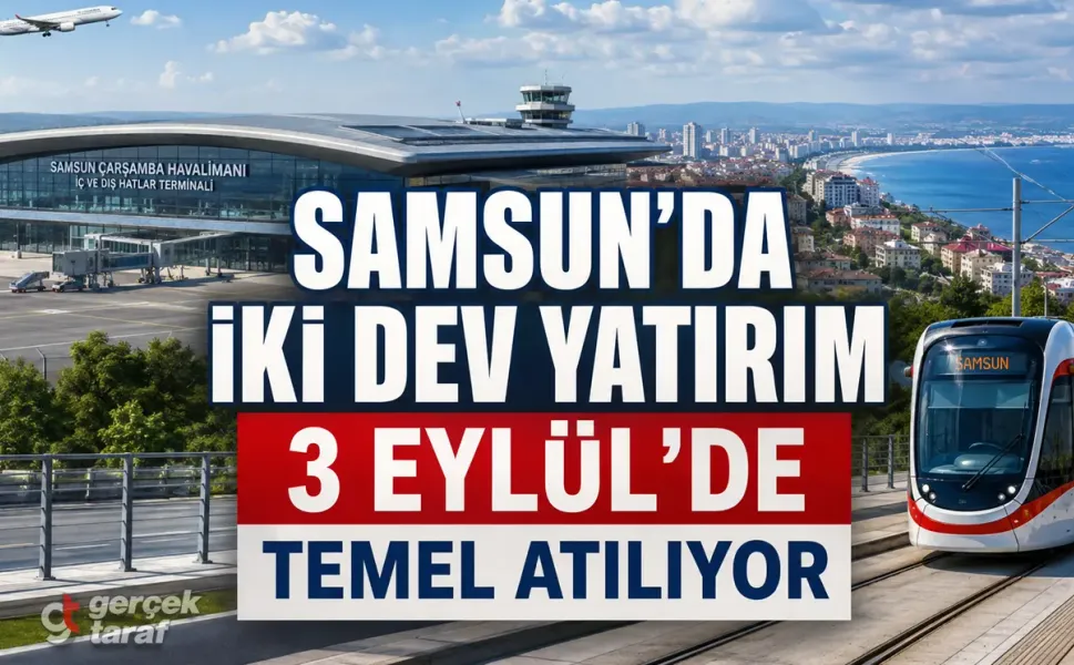 Samsun’da İki Dev Ulaşım Yatırımında Temel Atılıyor