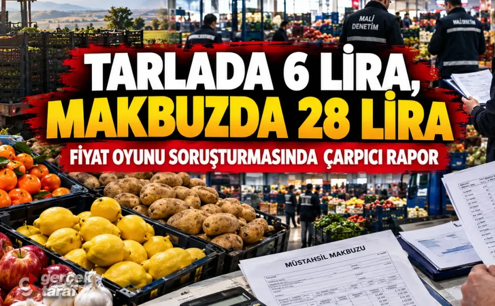 Tarlada 6 Lira, Makbuzda 28 Lira! Fiyat Oyunu Ortaya Çıktı