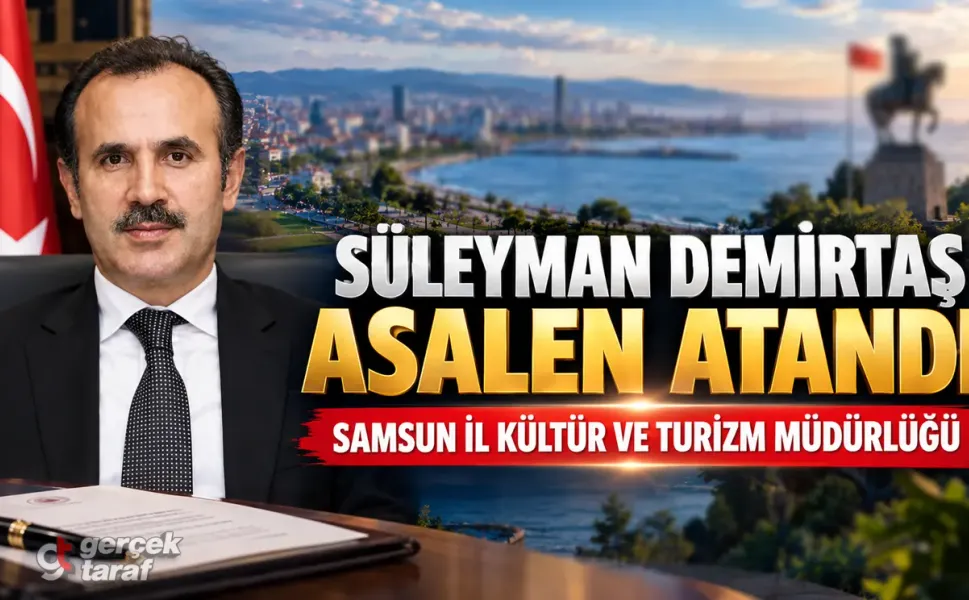 Samsun İl Kültür Müdürü Süleyman Demirtaş asaleten atandı