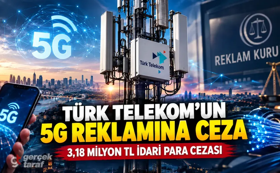 Türk Telekom’un 5G reklamına 3,18 milyon TL ceza
